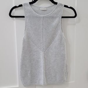 Light Grey Knit GENTLE FAWN Tank XS